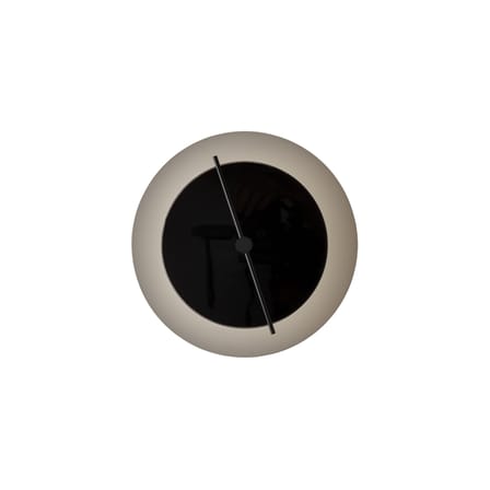 Delumina LED Wall light glass grey black / Glass - Ø 25 cm / Adjustable intensity & colour - DCW éditions