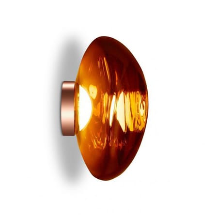 Wandleuchte Melt Surface plastikmaterial orange metall / LED - Ø 50 cm / Farbwechsel - Tom Dixon