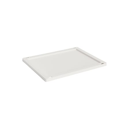 Couvercle  plastique blanc / Pour panier Colour Crate Medium 27 x 35 cm - Hay