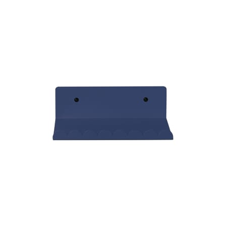 Etagère murale Vibes Small métal bleu / L 20 cm - NOBODINOZ