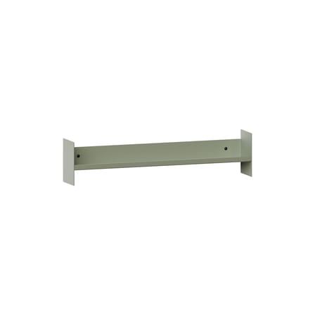 Étagère Pli Slim métal vert / L 60 x P 10 cm - TIPTOE
