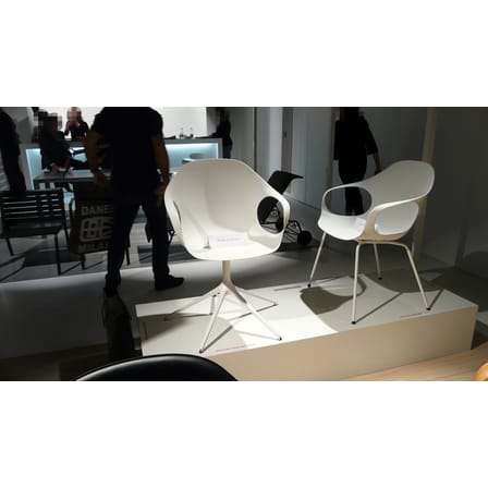Fauteuil Elephant plastique noir - Kristalia