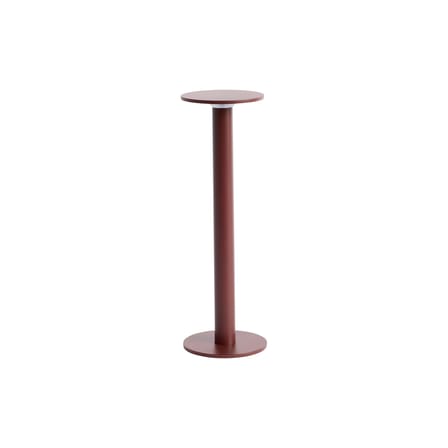Lampada da esterno ricaricabile senza fili Host Large metallo rosso / LED - H 30 cm / Fissaggio magnetico - Hay