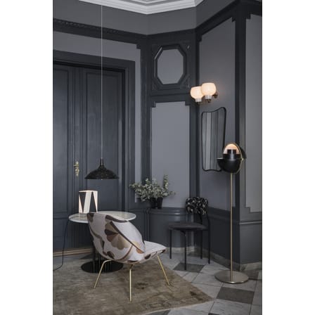 Lampadaire Multi-Lite métal or / Modulable & orientable - Réédition 1972 - Gubi