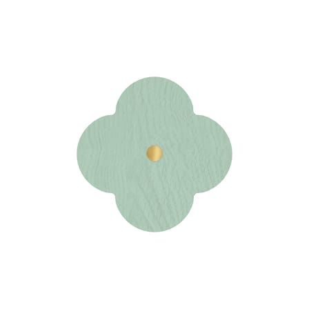 Patère Andrée bois vert Small / Ø 7 cm - Hartô