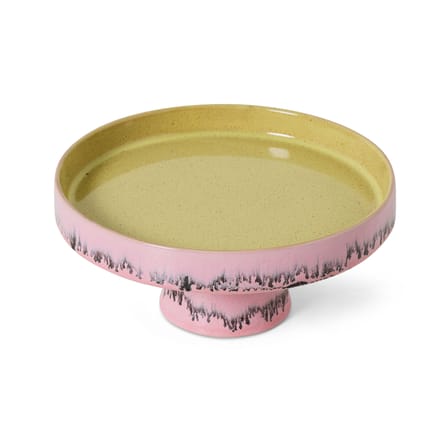 Plat de présentation 70s ceramics céramique rose / Ø 21 x H 9.5 cm - HK LIVING