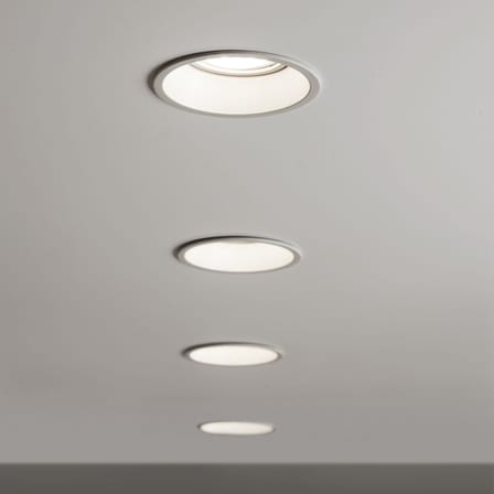 Spot encastré Minima Round métal blanc - Astro Lighting