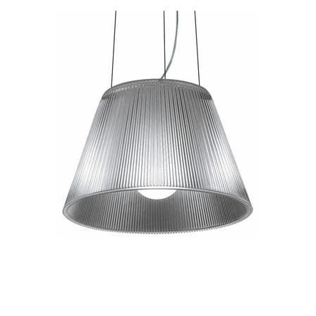 Suspension Roméo Moon S1 verre transparent / Philippe Starck, 1996 - Flos