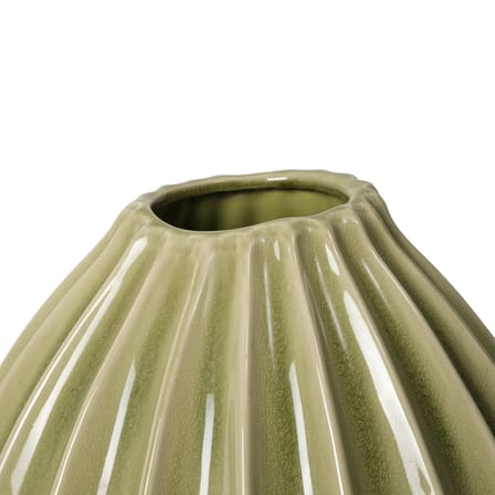 Vase Wide céramique vert - BROSTE COPENHAGEN