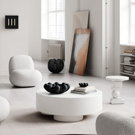 Coupe Bloom Mini céramique noir / Ø 15,5 x H 6 cm - 101 COPENHAGEN