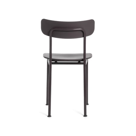 Chaise Motta marron / Jasper Morrison - Polypropylène recyclé - Magis