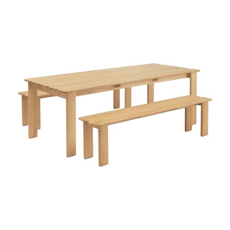 Banc Assemble bois naturel / L 180 cm - Muuto