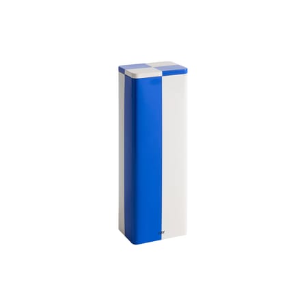 Boîte hermétique Tin Slim métal bleu / 10,8 x 7,8 x H 29,5 cm - Hay