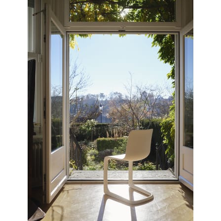Chaise EVO-C plastique blanc - Vitra