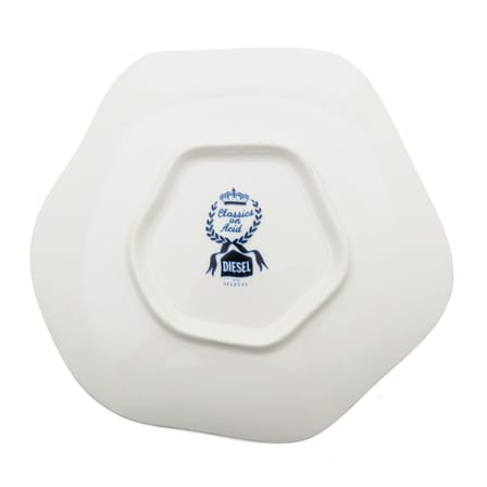 Dessertteller Classics on Acid - Fiorentino keramik blau / Ø 21 cm - Diesel living with Seletti