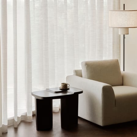 Fauteuil rembourré Ease tissu beige - Ethnicraft