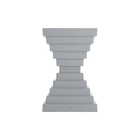 Hocker Prince OhOh plastikmaterial grau / Philippe Starck - Kartell
