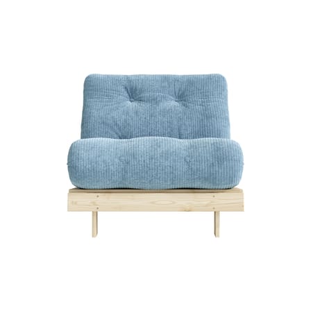 Fauteuil convertible Roots / Dormeuse & lit d'appoint - 3 positions / Structure pin clair - KARUP