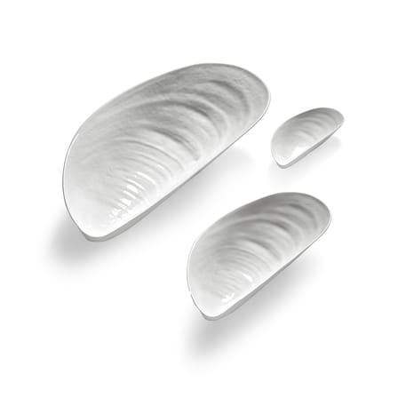 Plat de service Marcel Large céramique blanc / 46 x 21,5 cm - Serax