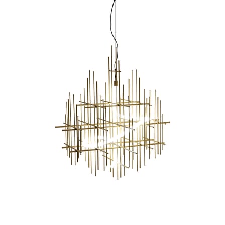 Suspension Metrica métal or / 67 x 61 x H 74 cm - Mogg