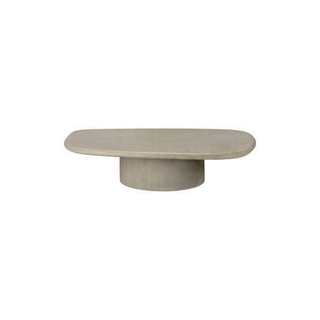 Tavolino Elements Outdoor pietra grigio / 134 x 96 x H 30 cm - Calcestruzzo - Ethnicraft