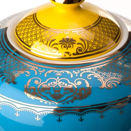 Théière Grandpa céramique multicolore / Porcelaine - 700 ml - Pols Potten