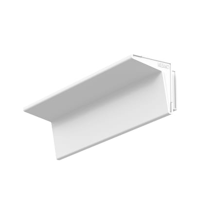 Applique salle de bains Zena LED métal blanc / IP44 - Nemo