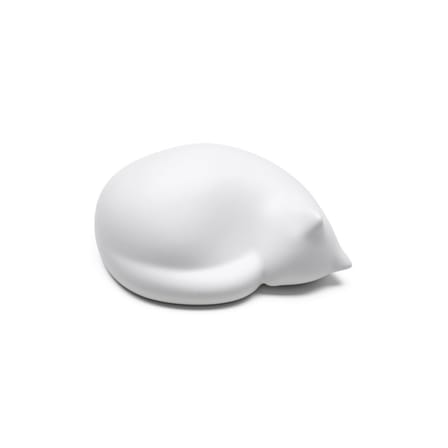 Dekoration Resting Cat keramik weiß / Small - 27 x 21 cm - Vitra