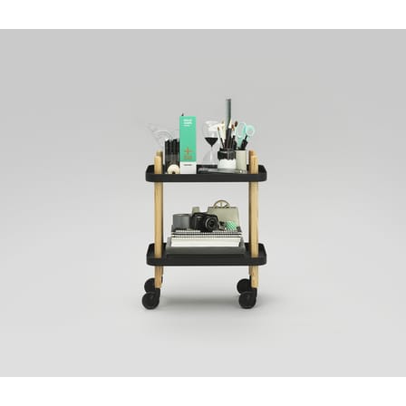 Desserte Block métal noir / 50 x 35 cm - Normann Copenhagen
