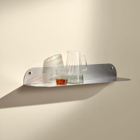 Étagère Tokyo Large métal argent / L 80 cm - Maison Sarah Lavoine