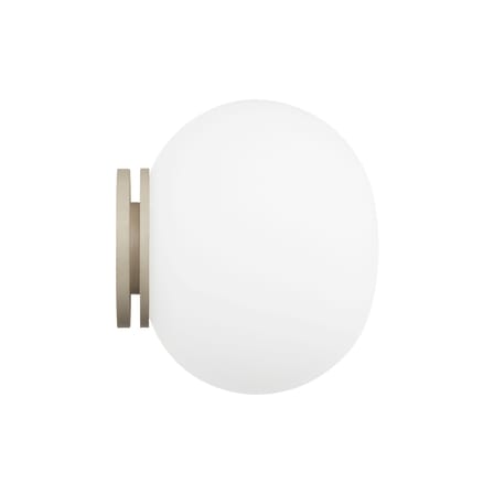 Lampada da parete Glo-Ball vetro bianco Ø 19 cm - Flos