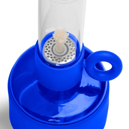Lampe à huile Flamtastique XS plastique bleu / H 22,5 cm - Indoor - Fatboy