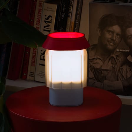 Lampe de table Nour / Plastique recyclé - Fabriqué en France - Warren & Laetitia