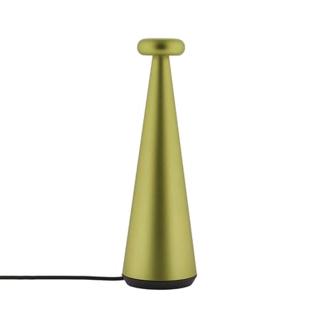 Lampe sans fil rechargeable Bedin LED métal jaune - Alessi