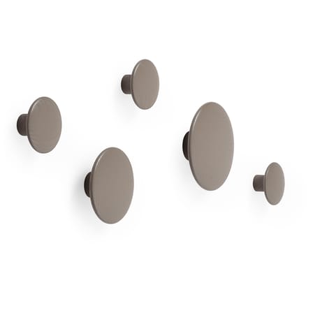 Patère The Dots Wood XS / Bois - Ø  6,5 cm - Muuto