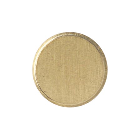 Patère Métal Small or métal / Poignée - Ø 2 cm - Ferm Living