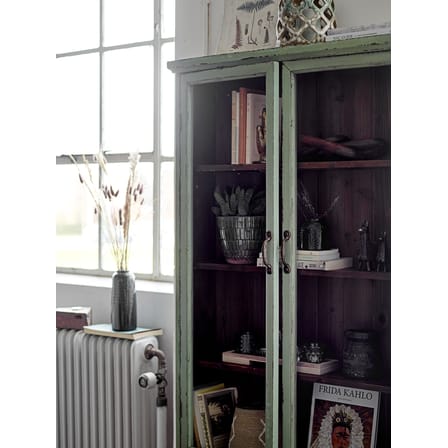 Rangement mural Hazem bois vert / L 81 x P 22 x H 122 cm - Bloomingville