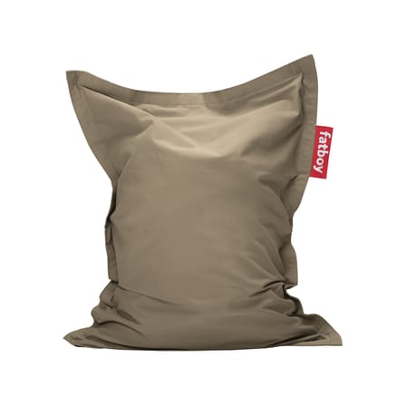 Sitzkissen für Kinder Junior Canvas textil beige / Recycelt - 130 x 100 cm - Fatboy