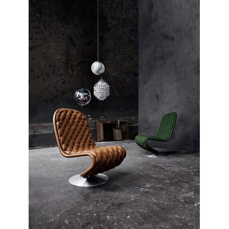 Suspension Moon métal blanc / Ø 34 cm - Panton 1960 - Verpan