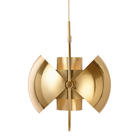 Suspension Multi-Lite Large métal or / Ø 36 cm - Modulable & orientable / Réédition 1972 - Gubi