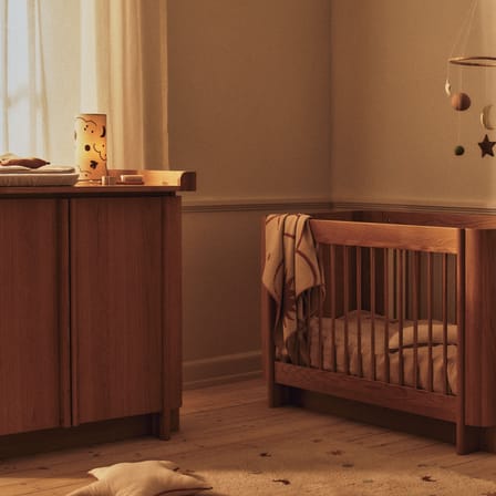 Commode Tilu bois naturel / L 103 x H 90 x P 58 cm - Ferm Living