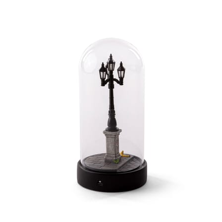 My Little Corner LED Table lamp glass transparent / LED - H 22 cm - Seletti