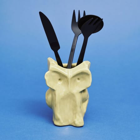 Vase After Midnight Owl  céramique jaune / XS - H 12 cm - Serax