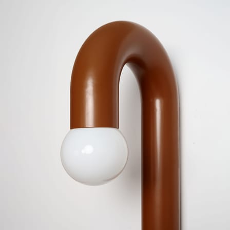 Applique avec prise Potence Simple métal marron / H 80 cm - Axel Chay