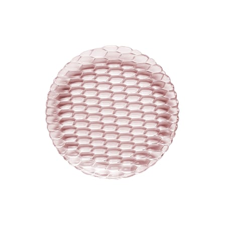 Assiette Jellies Family plastique rose / Ø 27 cm - Kartell