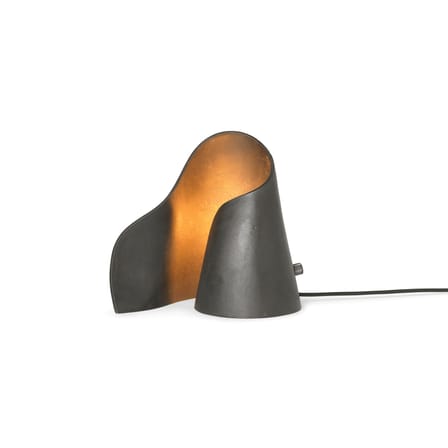 Lampada da tavolo Oyster metallo nero - Ferm Living