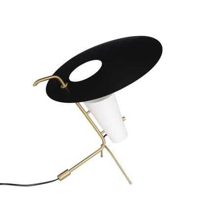 Lampe de table G24 métal noir / Réédition 1953, Pierre Guariche - H42 cm - SAMMODE STUDIO