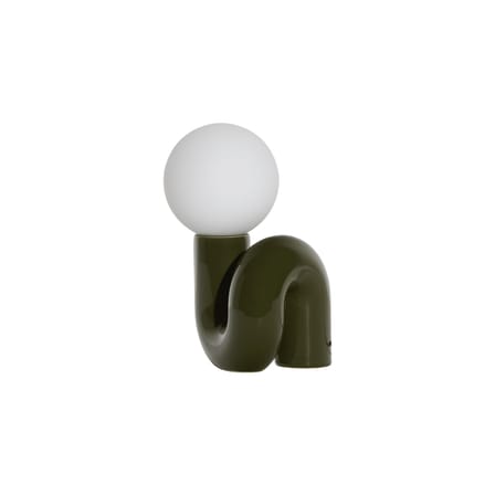 Lampe de table Neotenic Petite céramique vert / L 18 x H 26 cm - Petite Friture