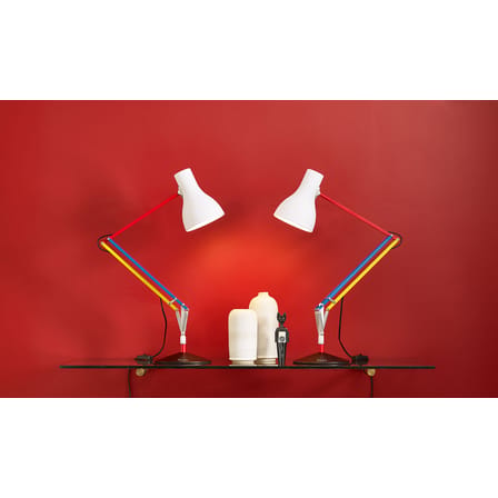 Lampe de table Type 75 métal multicolore / By Paul Smith - Edition n°3 / Réédition 1930' - Anglepoise