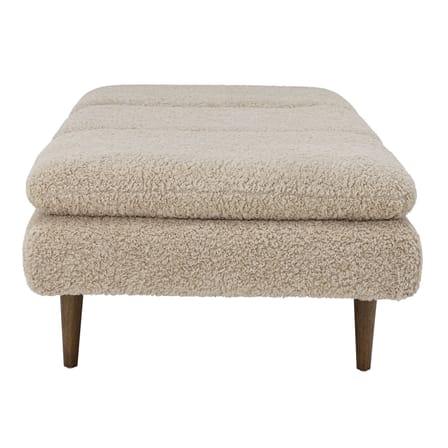 Dormeuse Pione tissu beige / 198 x 77 cm - Tissu bouclé - Bloomingville